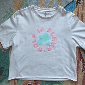 GOLF LE FLEUR x CONVERSE Cropped Tee🌸